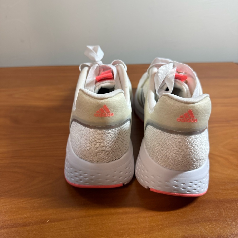 Adidas Edge Lux 5 Running Shoe Women's Sneaker White Athletic W8.5 - Picture 5 of 8